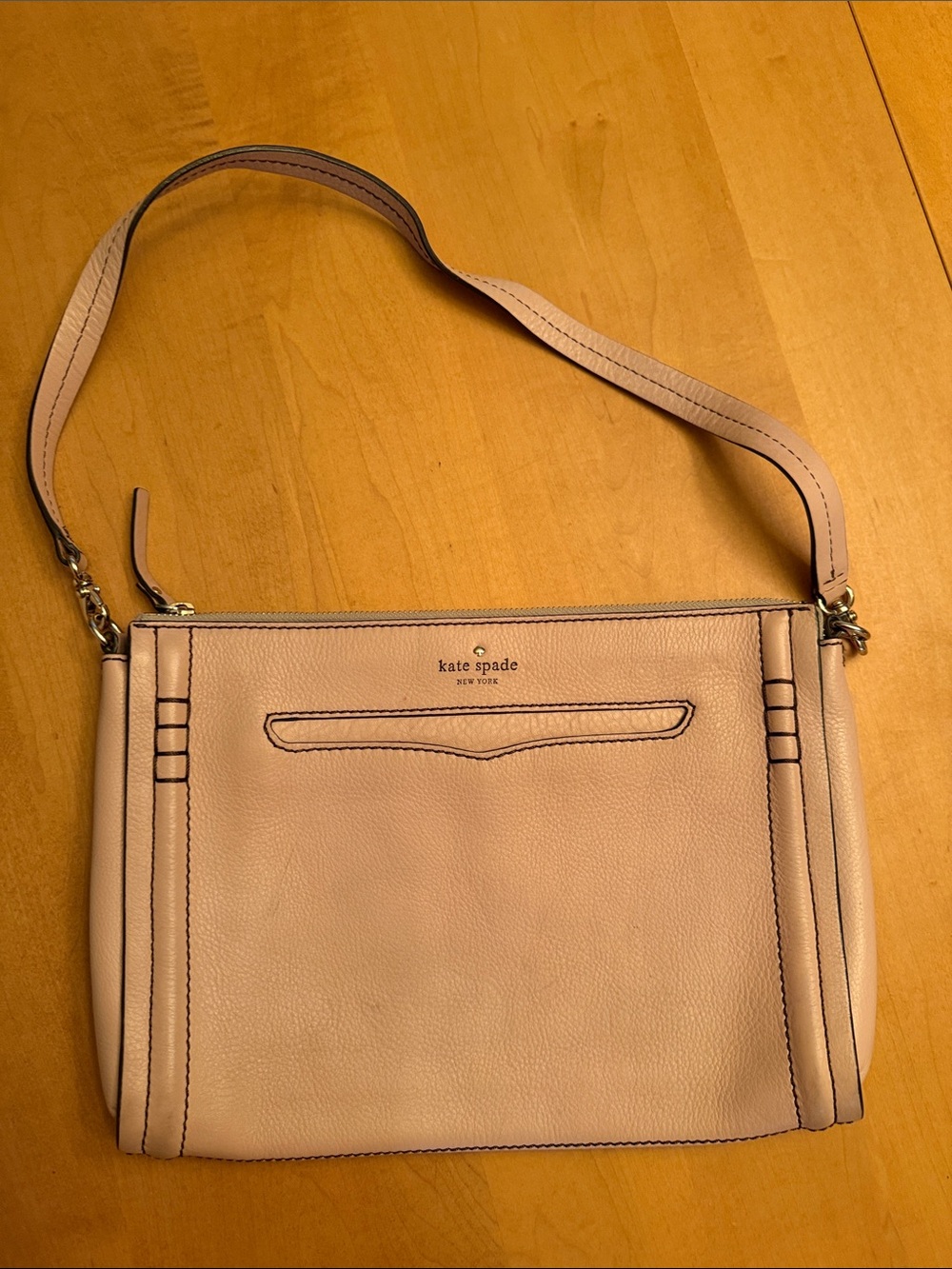 kate spade Blush Pink Leather Shoulder Bag